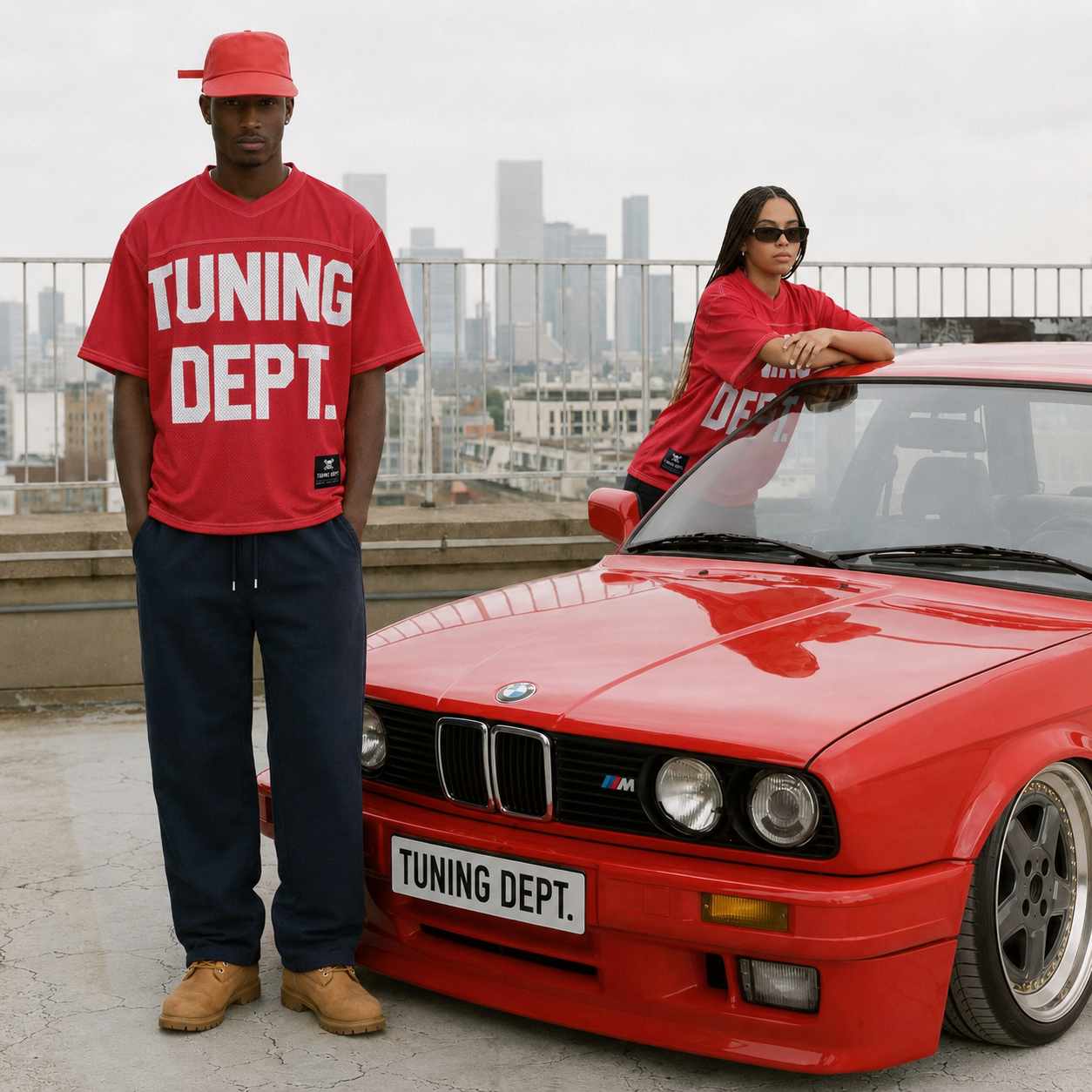 TUNING DEPT. 03 – Boxy Football Jersey (UNISEX)