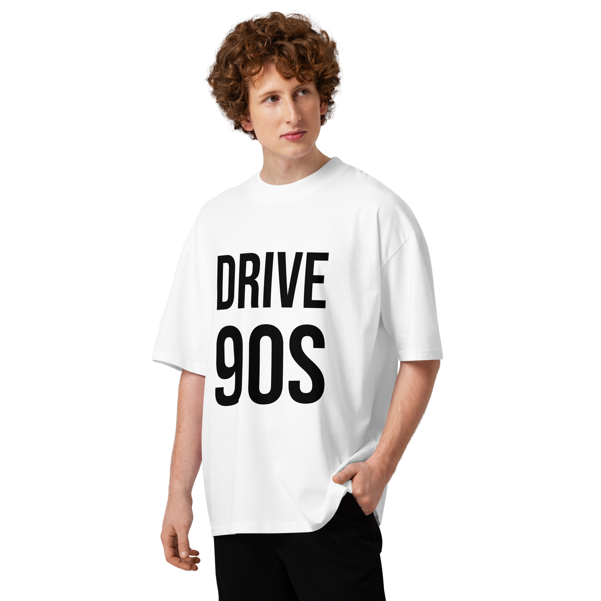 DRIVE 90S — Vintage Oversized Tee (UNISEX)
